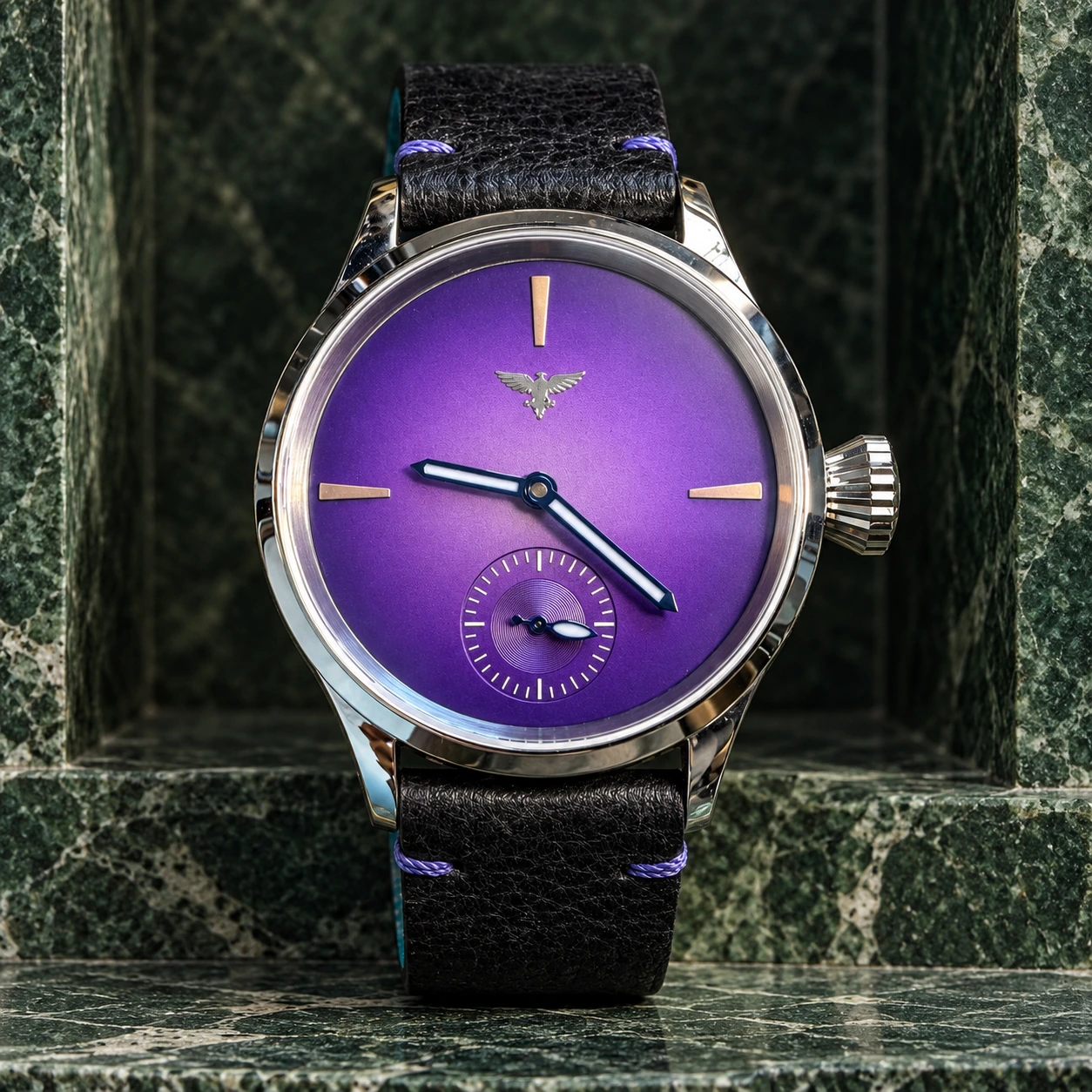 Amethyst: front view