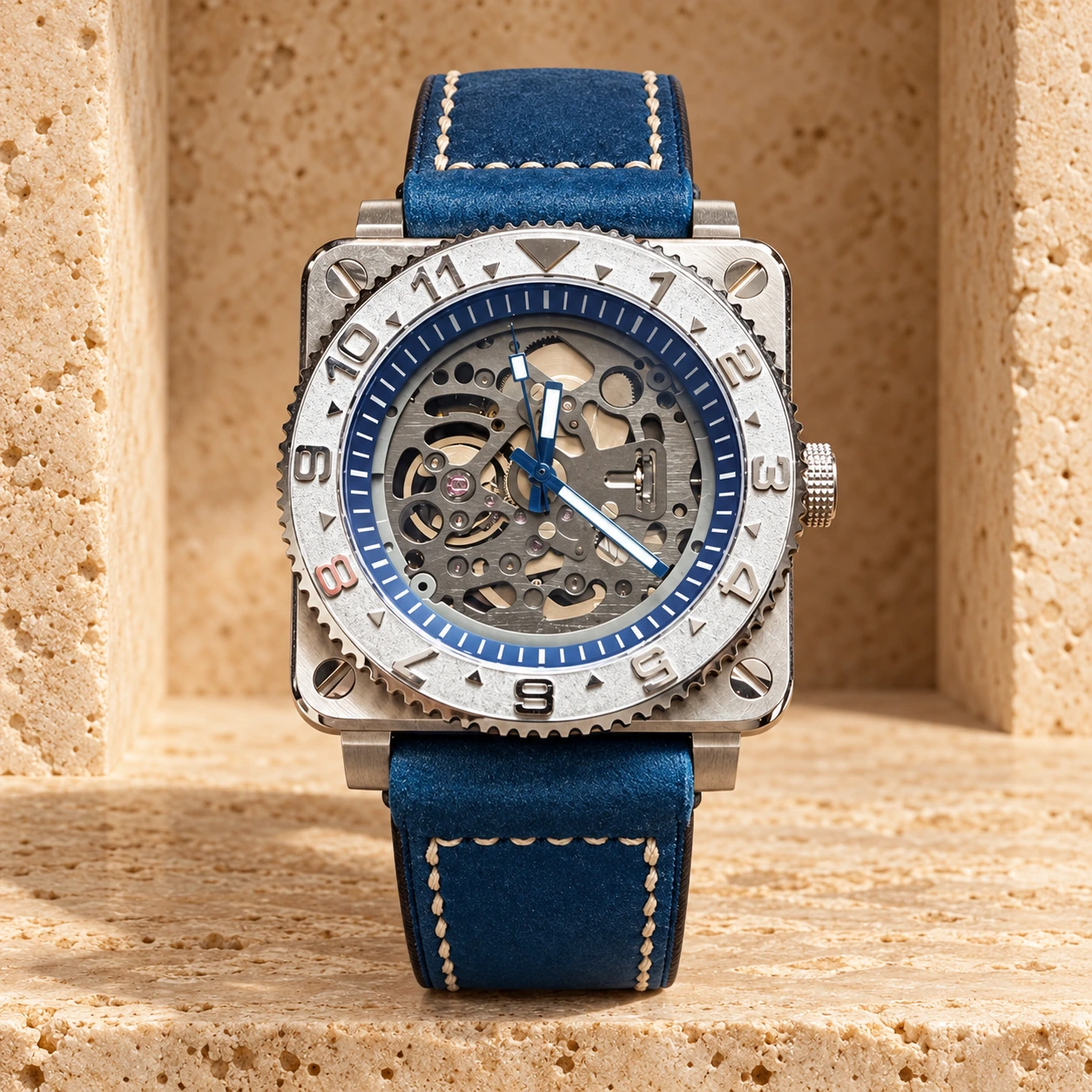 Bastion Skeleton: front view